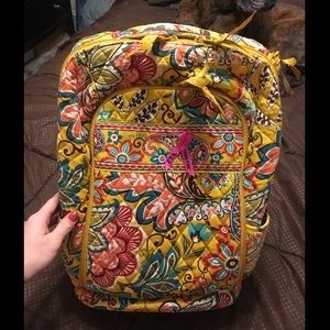 Vera Bradley Laptop Backpack - Provencal pattern